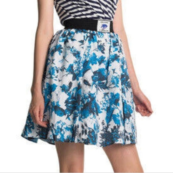 Jean Paul Gaultier for Target blue and white floral tulle Skirt - Picture 2 of 7